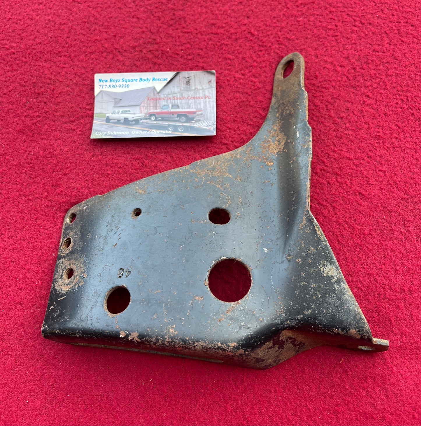 Bracket, Alternator Adjustment Bracket SBC Early Design