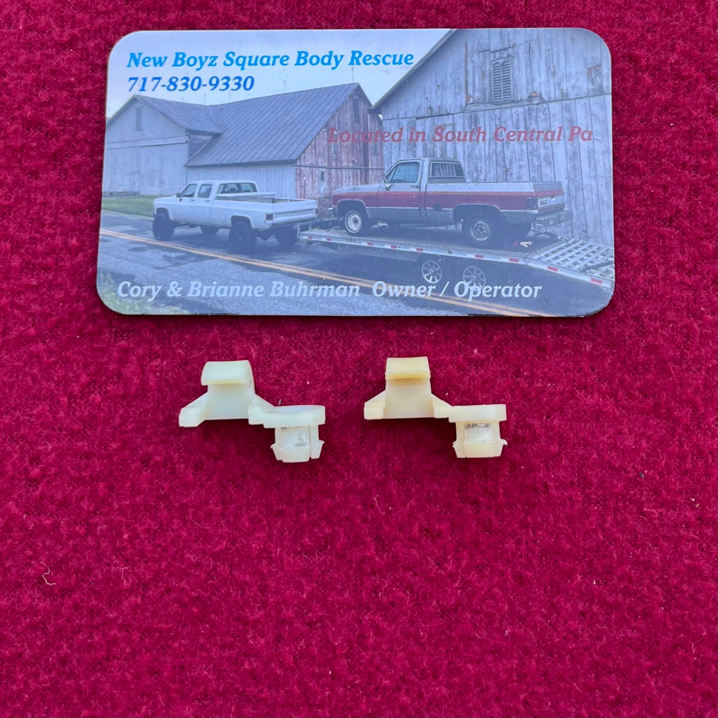 Clip, Door Rod Clip Plastic Part# 15545178