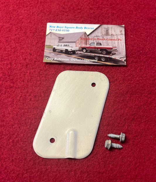 Plate, Dome Light Connection Plate No Wording (Wiring Closure) (Courtesy Lamp) (Blazer / Jimmy)