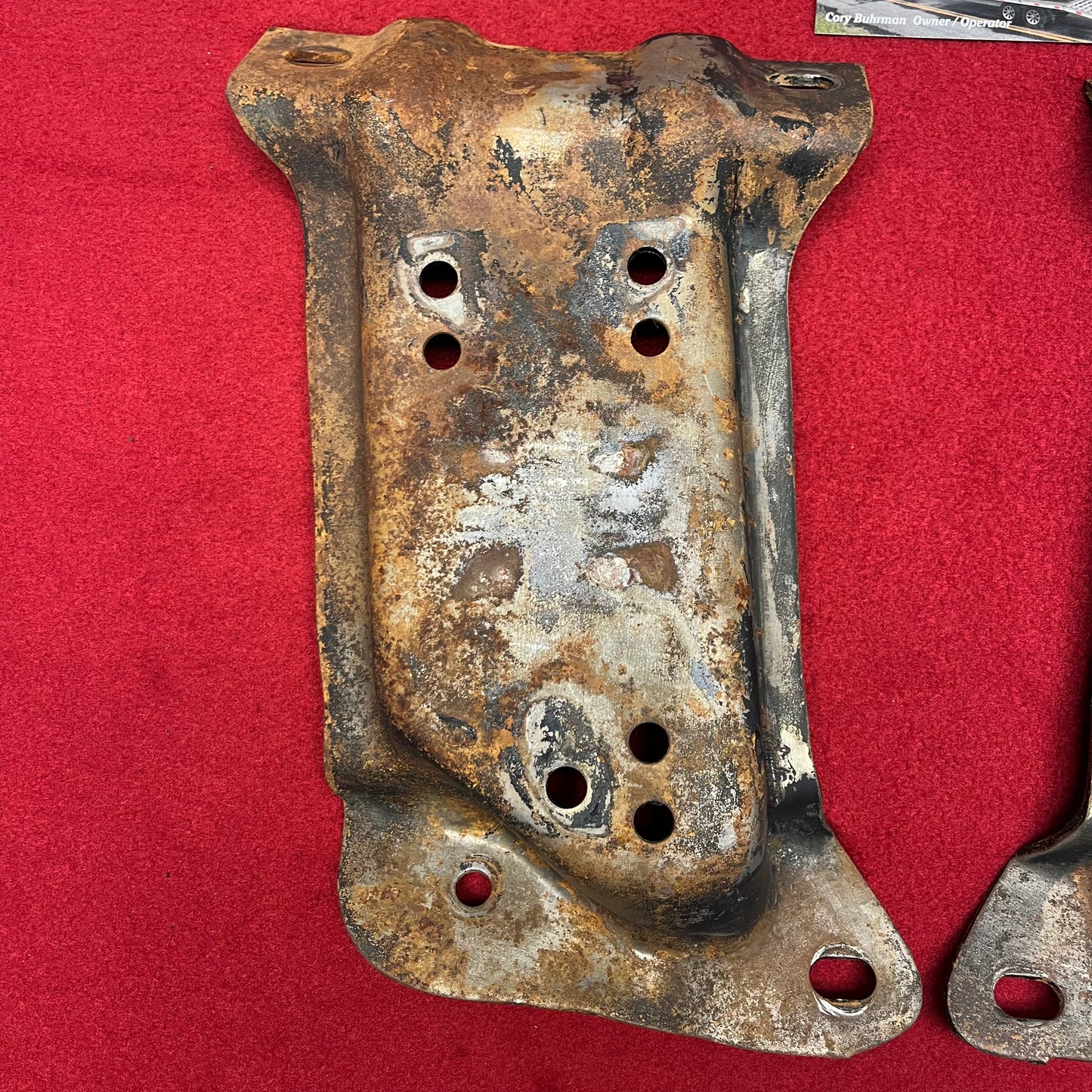 Brackets, C20 & C30 Engine Frame Side Perches / Brackets