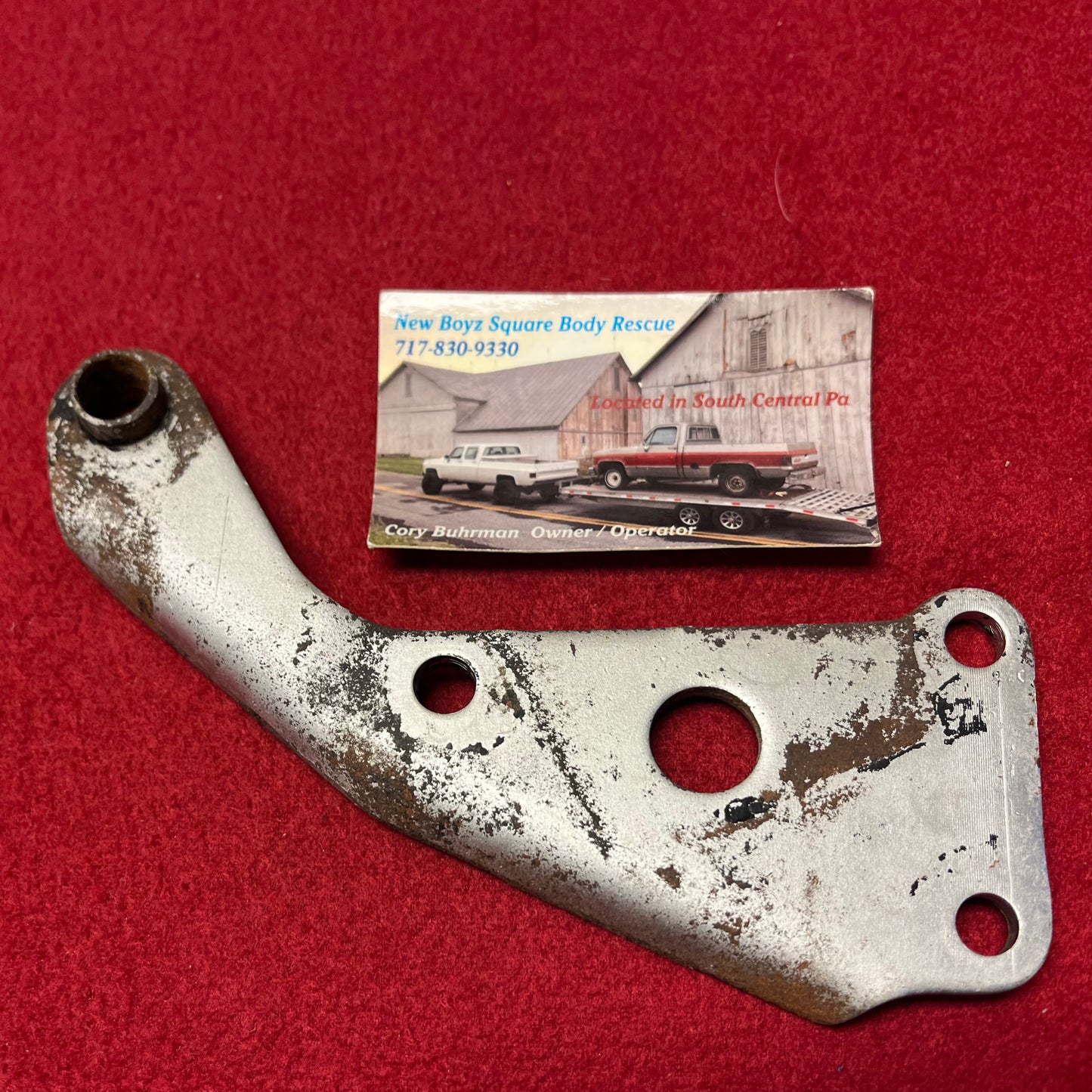 2: Support, Compressor Support; Air Conditioning (AC) (A/C) R-4 Pancake Style 1985-1988 Part# 14081273