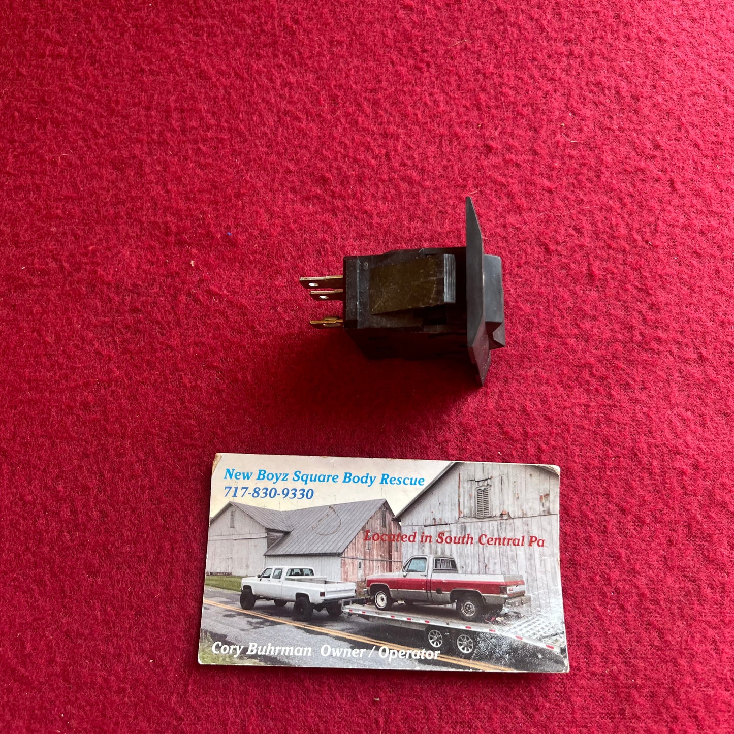 Switch, Rear Air Conditioning Auxiliary Control Switch Part# 14040842 (Suburban) ( AC A/C )