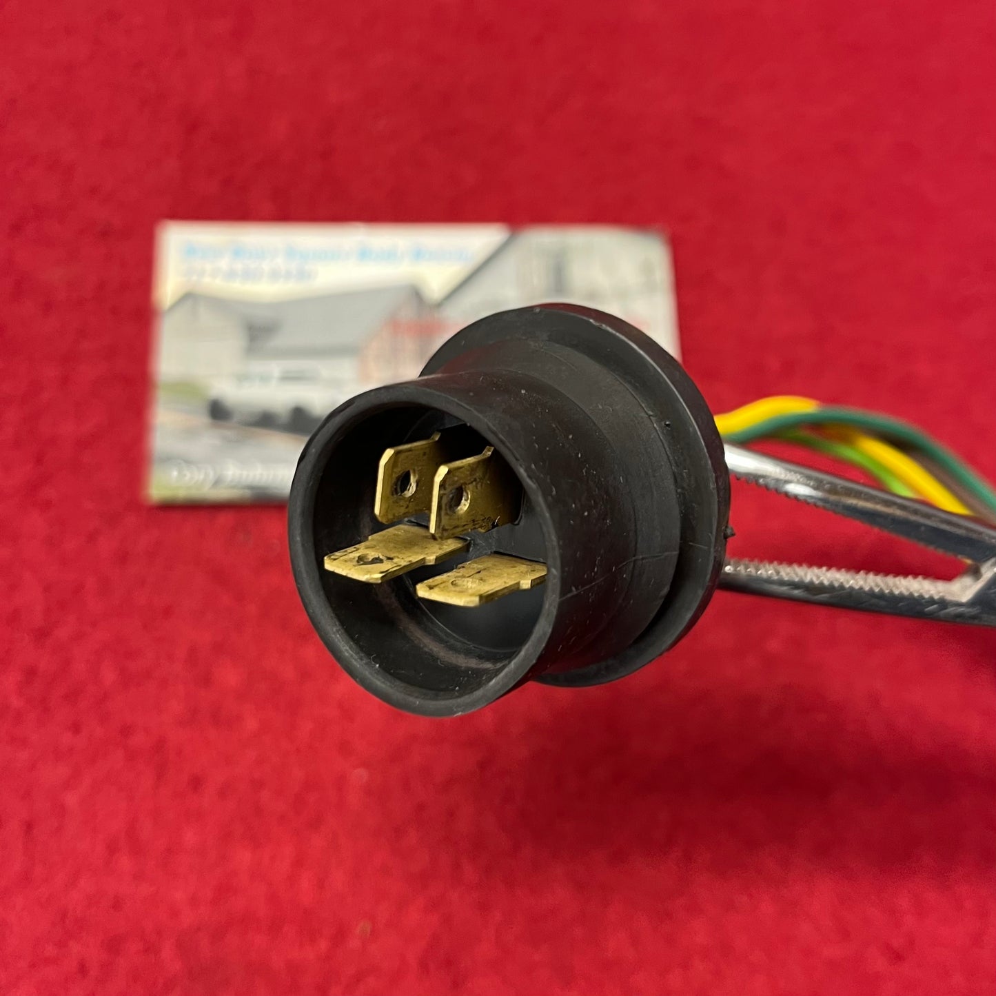 Pigtail, Taillight Harness Pigtail 4 Terminal Blade Design