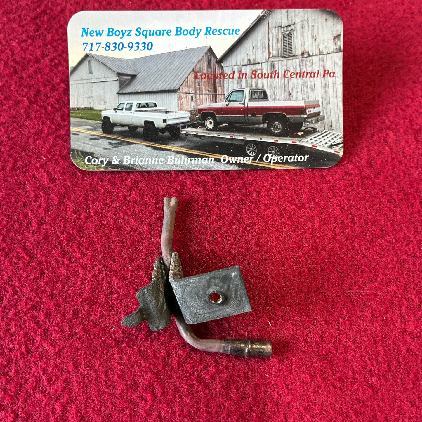 N: Nozzle, Windshield Washer Nozzle Assembly 1981 - 1984 Part# 14076838