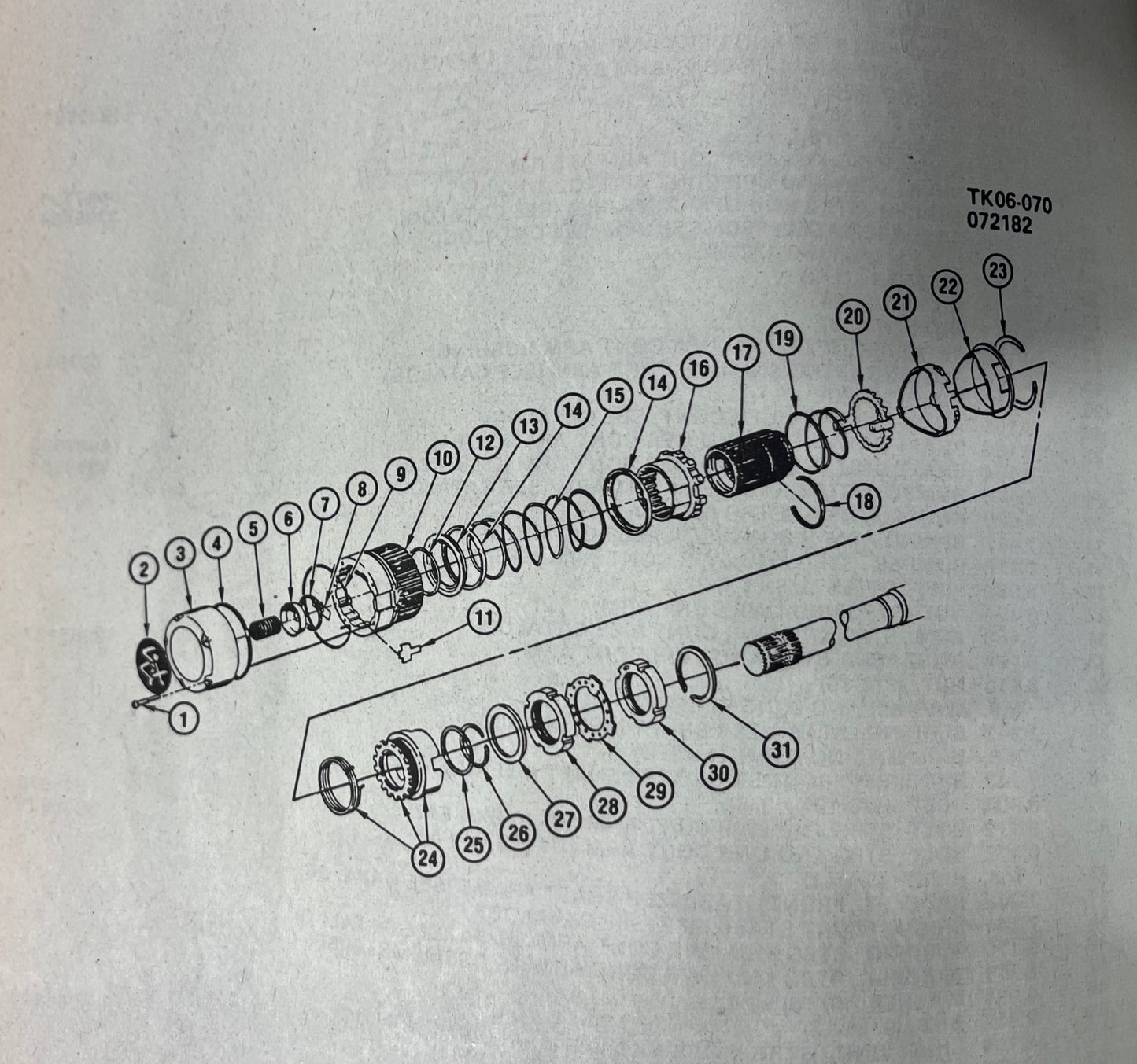 Washer, Outer Shaft Thrust Washer Auto Hub 4wd K1 & K2 Part# 14026798