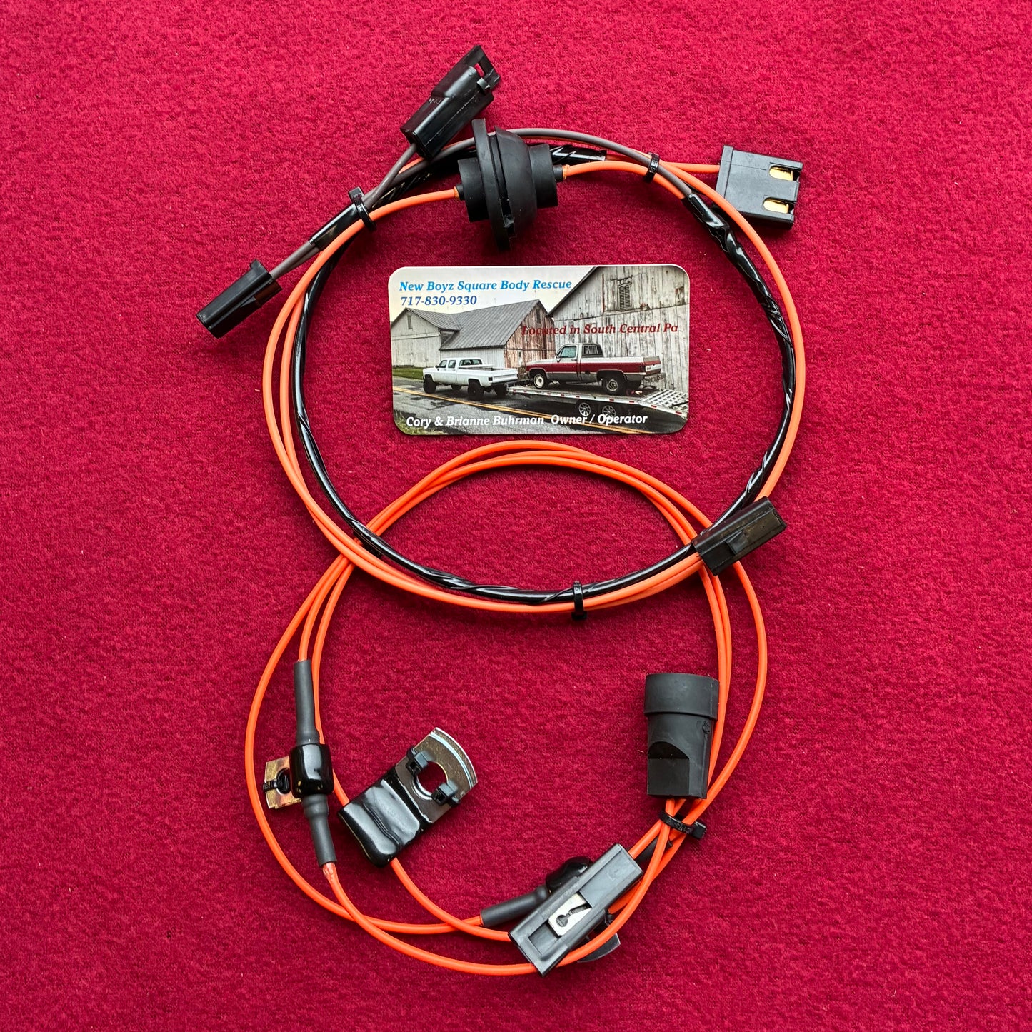 Harness, TH400 Kick-down Harness Complete 1973 - 1978 Replica Manufactured With Clips