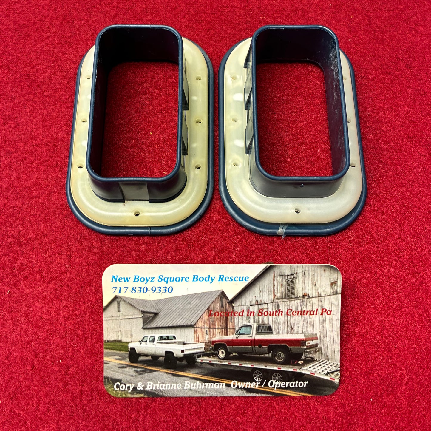 Reinforcement, Seat Cushion Belt Opening Reinforcement Part# 14063184 & 14063186