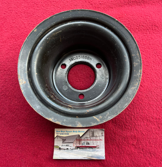 Pulley, Big Block Chevy Crank 3 Groove Crank Pulley Part# 14025185