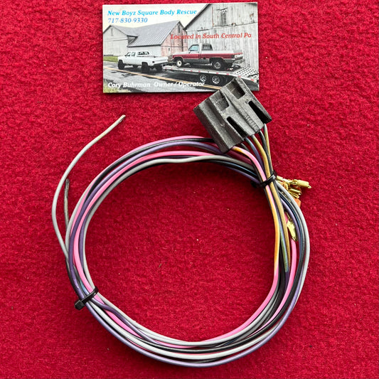 Lead, Windshield Wiper Switch (1978-1983) Pigtail
