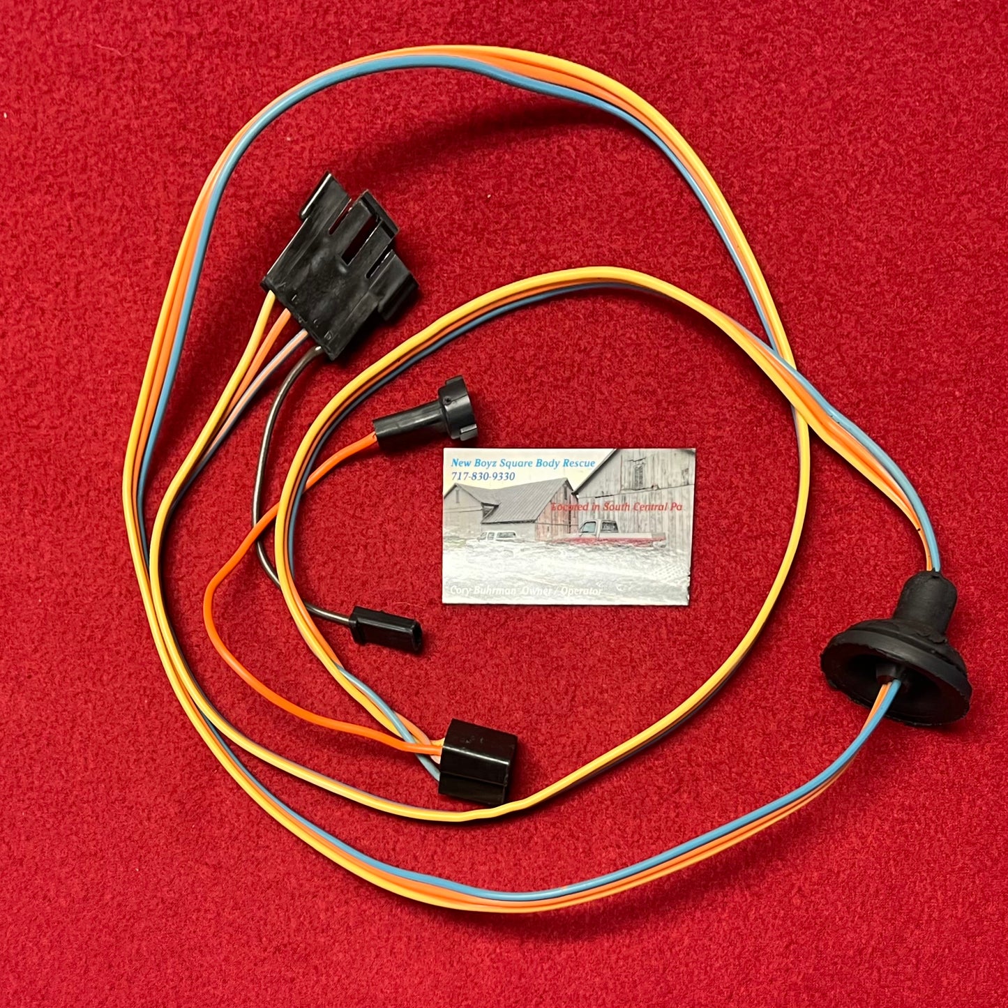 Harness, Blower Motor / Heater Switch Harness Non Air Conditioning 1983 - 1986 (Reconditioned)