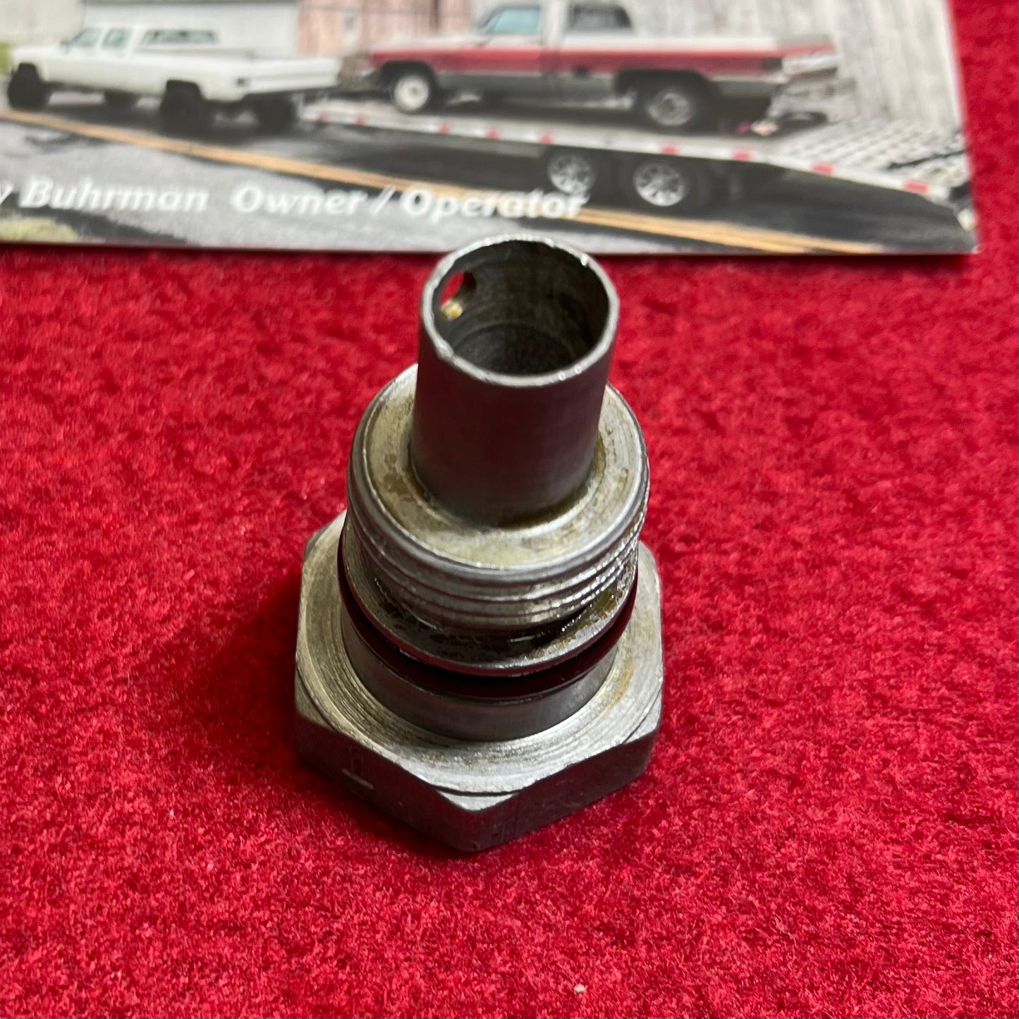 Fitting, Power Steering Pump Pressure Hose Fitting (O Ring) 1981 - 1991 Part# 7830913