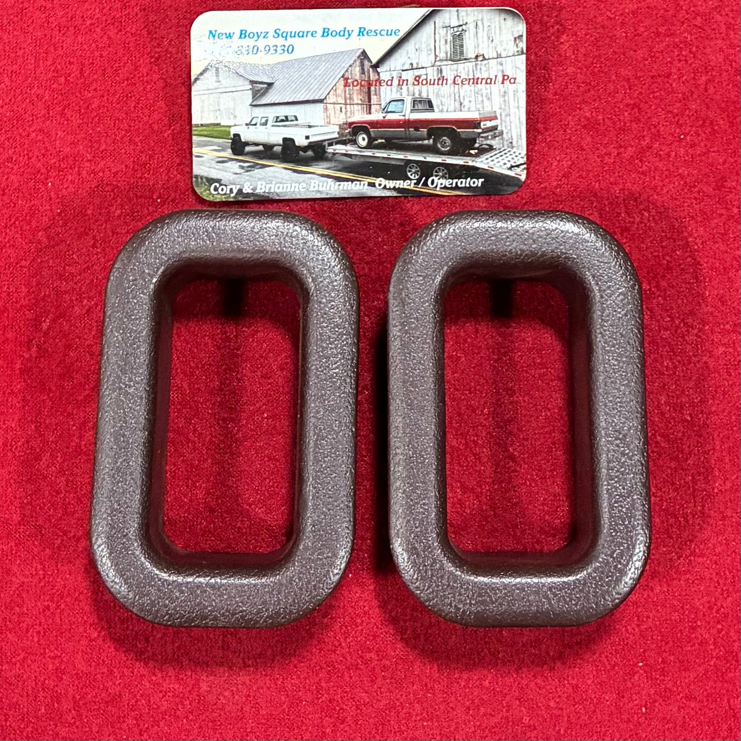 Reinforcement, Seat Cushion Belt Opening Reinforcement Part# 14063184 & 14063186