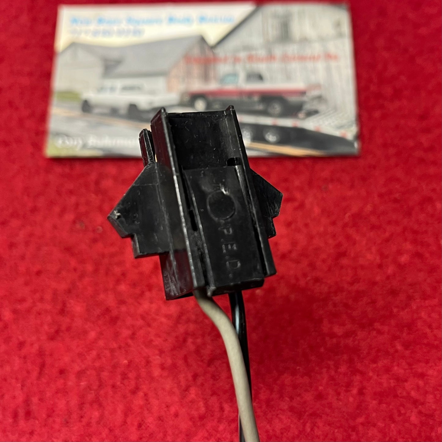 Pigtail, Windshield Wiper Motor Park Pigtail 1978-1991