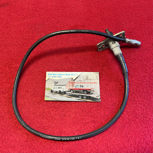 Cable, Radio Antenna Cable (Base) 1988-1991 Part# 15562310 (Fender Mounted)