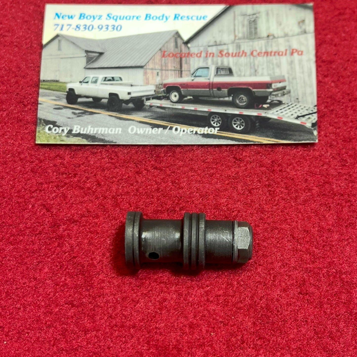 Valve, Power Steering Pump Flow Control Valve Part# 7809230