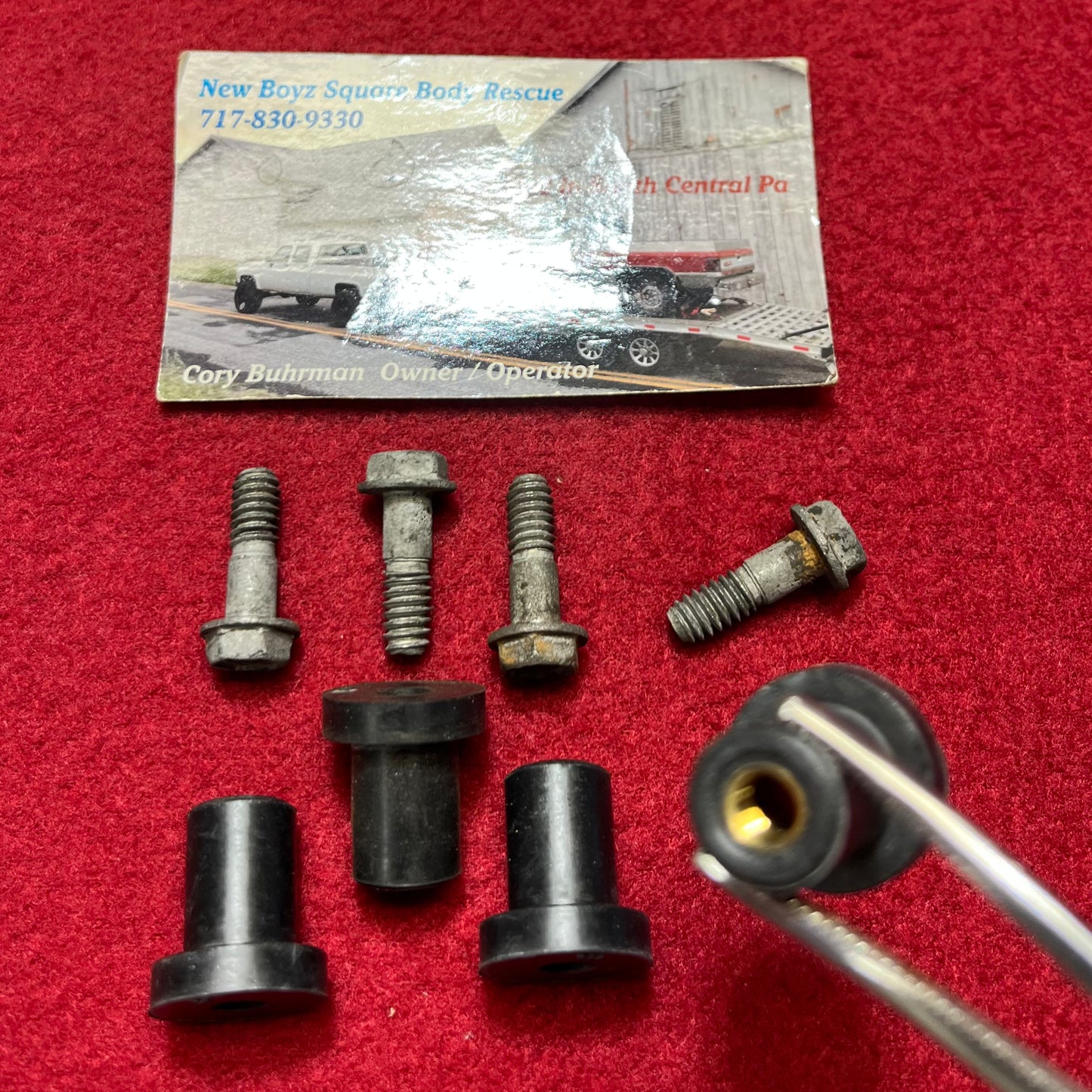 Condenser Mount Kit, Roundeye Condenser Mount Kit 1973-1980 Part# 3903536 & 3903539