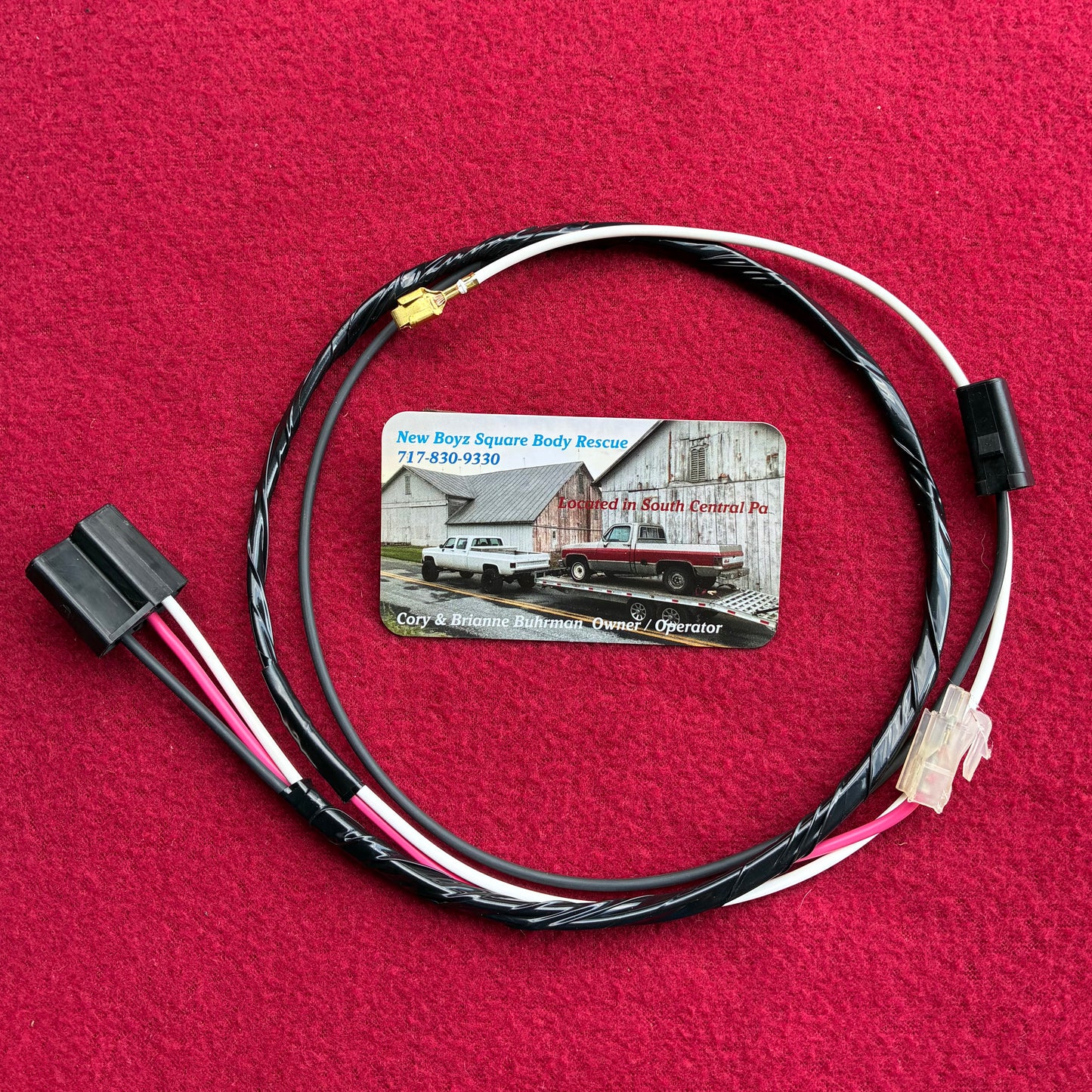 Harness, Tachometer Harness 1979 - 1986 OEM Tachometer Bulkhead Pass Through Manufactured