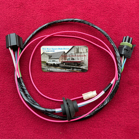 1: Harness, Dual Tank Switch Harness (Cab Side) 1979 - 1980 Manufactured Custom 1st Design