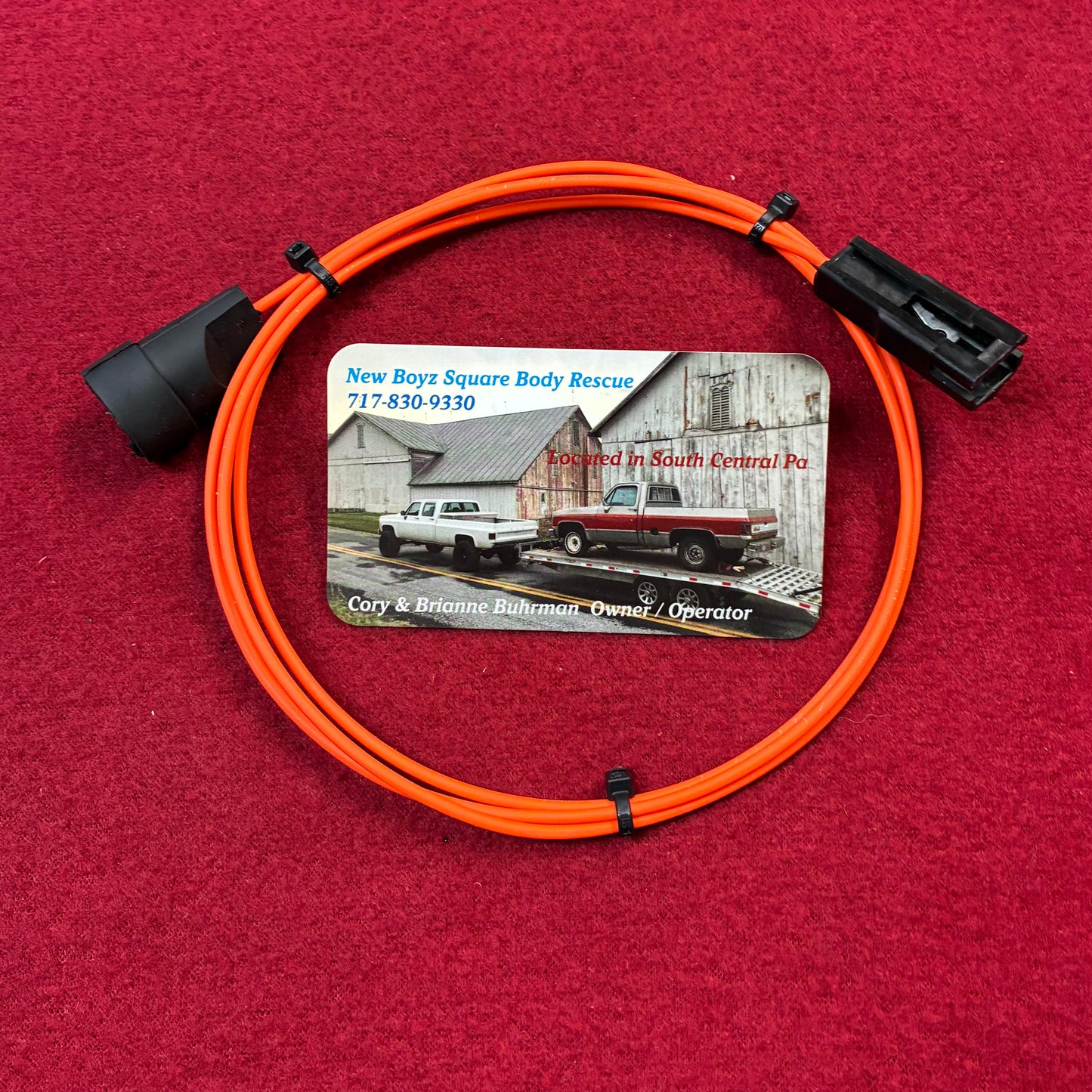 Harness, TH400 Kick-down Harness Chassis Side 1973 -1986 Replica Manufactured Non Clips