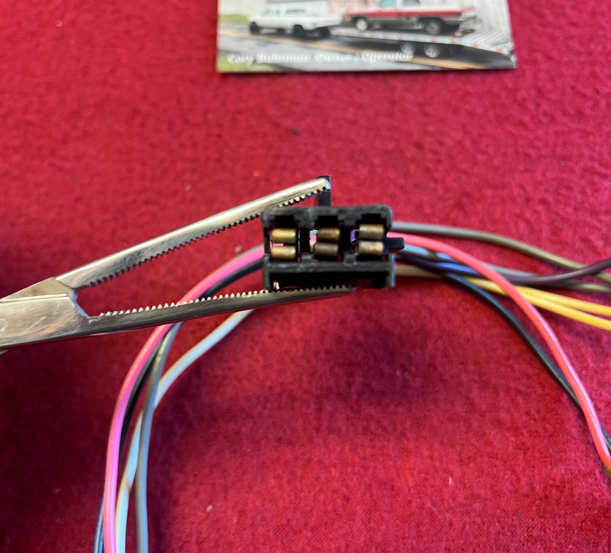 Lead, Windshield Wiper Motor Pigtail 1978-1984 (Pigtail)