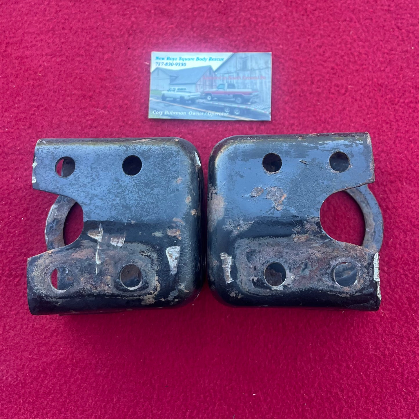 Bracket Set, Radiator Support Bracket Set K Series 1981 - 1991