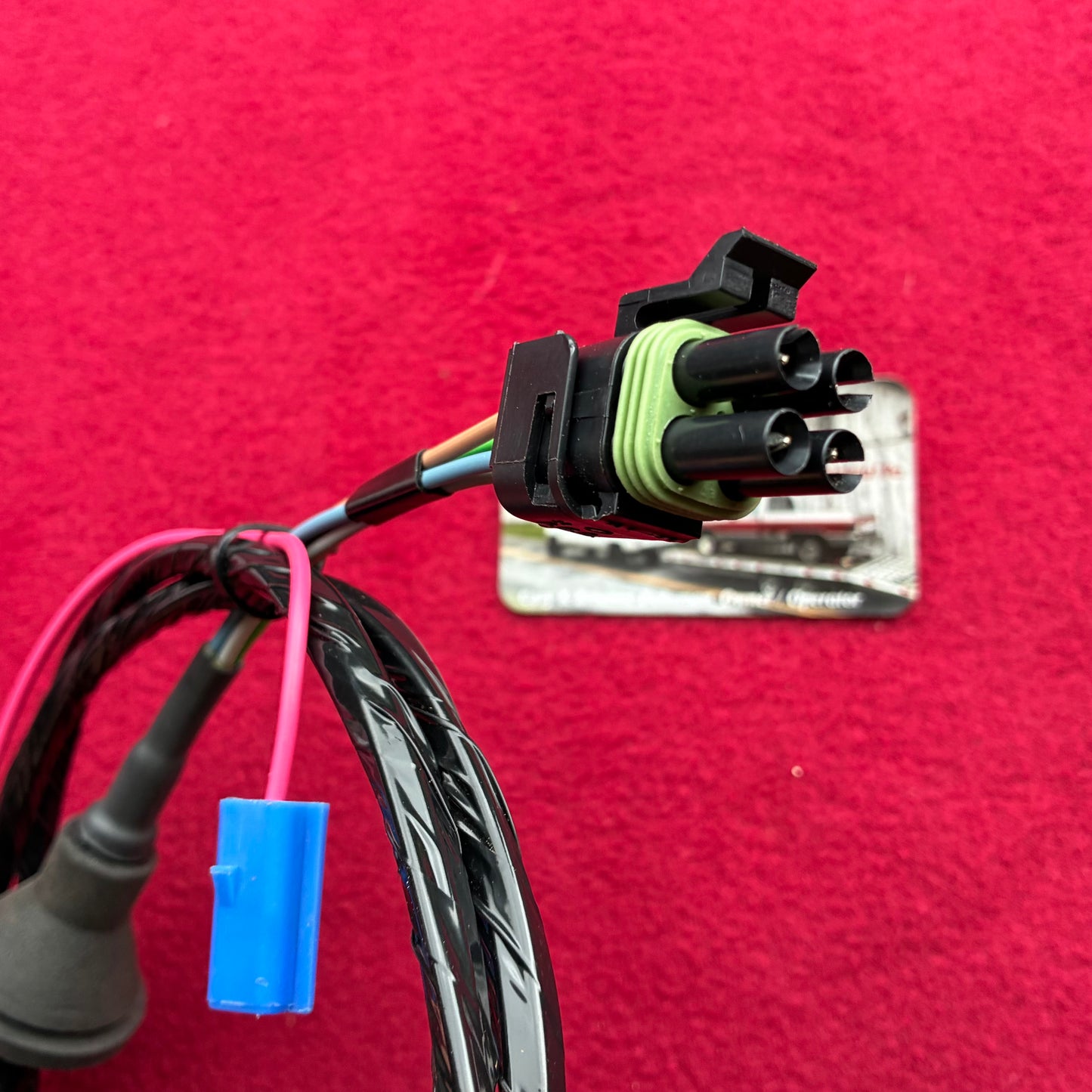 1: Harness, Dual Tank Switch Harness (Cab Side) 1974 - 1978 Manufactured Custom 1st Design