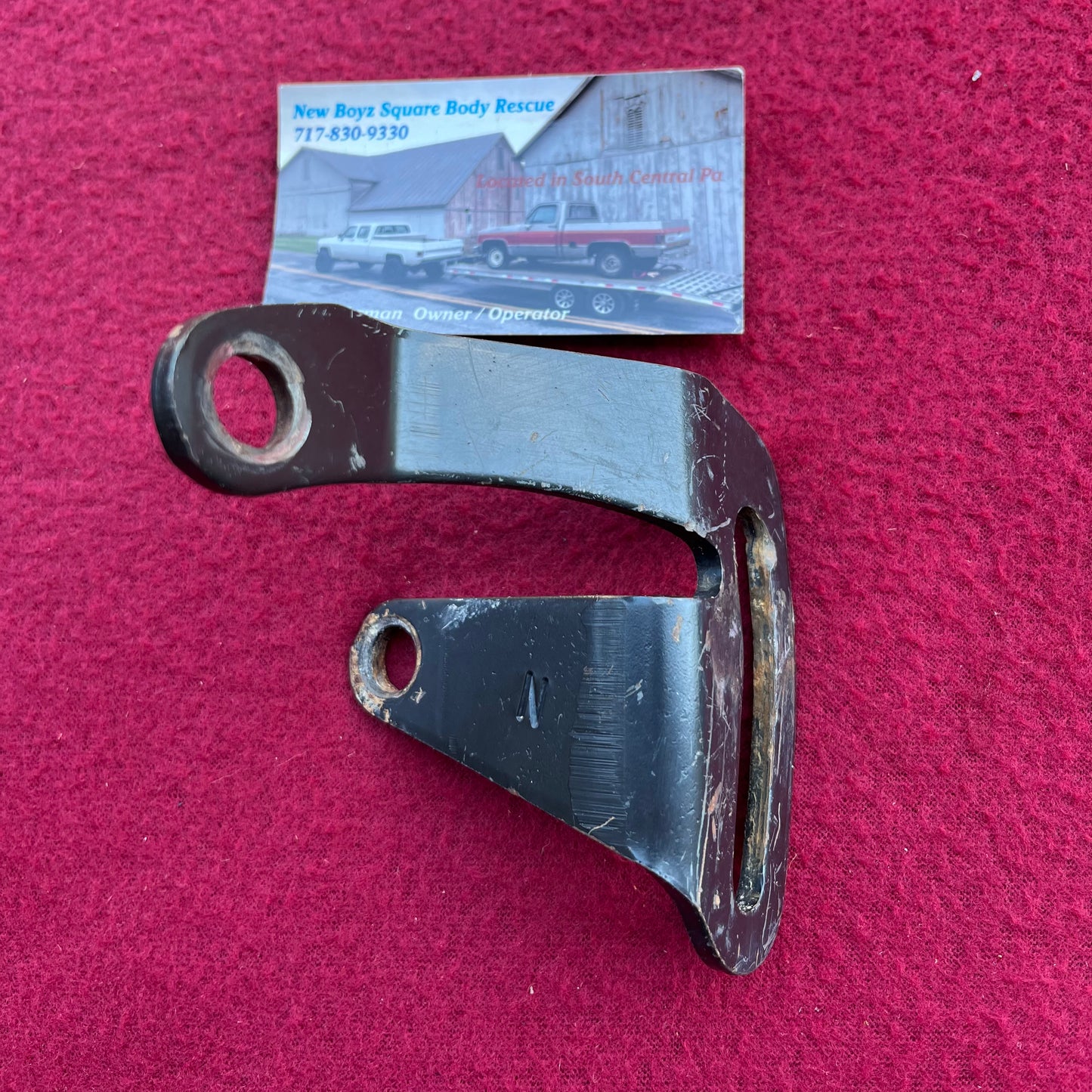 Bracket, Power Steering Pump Rear Adjustment Bracket Part# 10085793 (Non A/C)