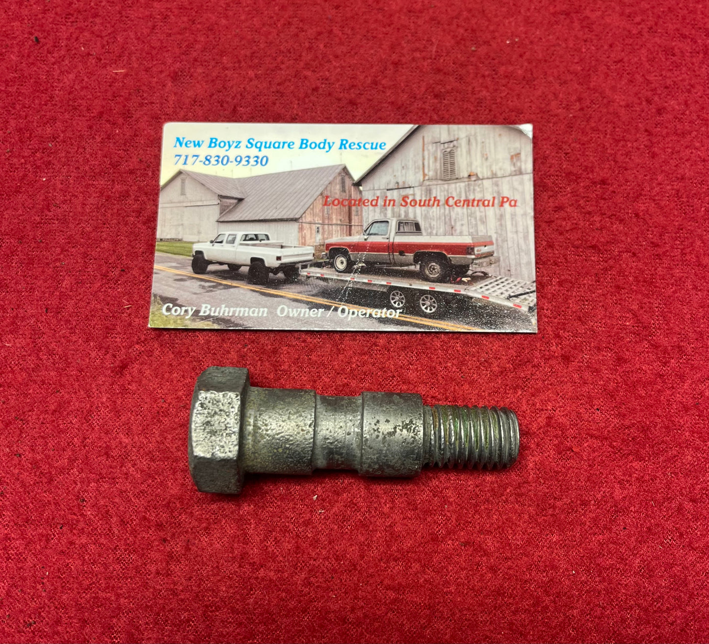 Bolt, NP 205 Lever Pivot Bolt