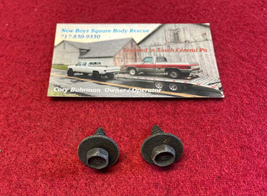 Screw Set, Radiator Fan Shroud Screw 3/8” Head