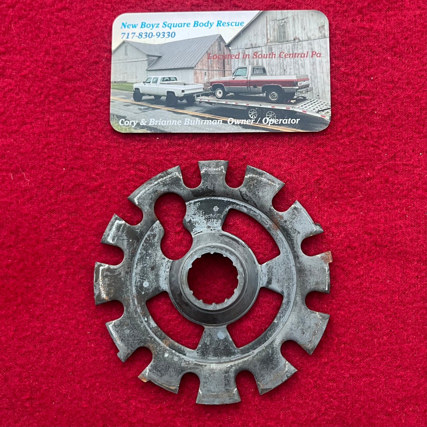Plate, Steering Shaft Lock Plate Tilt 1981 - 1991 Part# 7837171