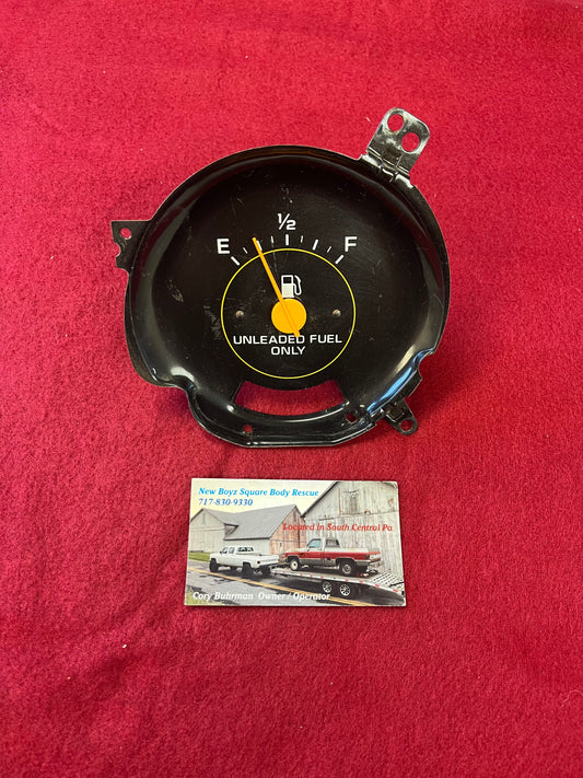 Gauge, Fuel Level Gauge (Gas Gauge)