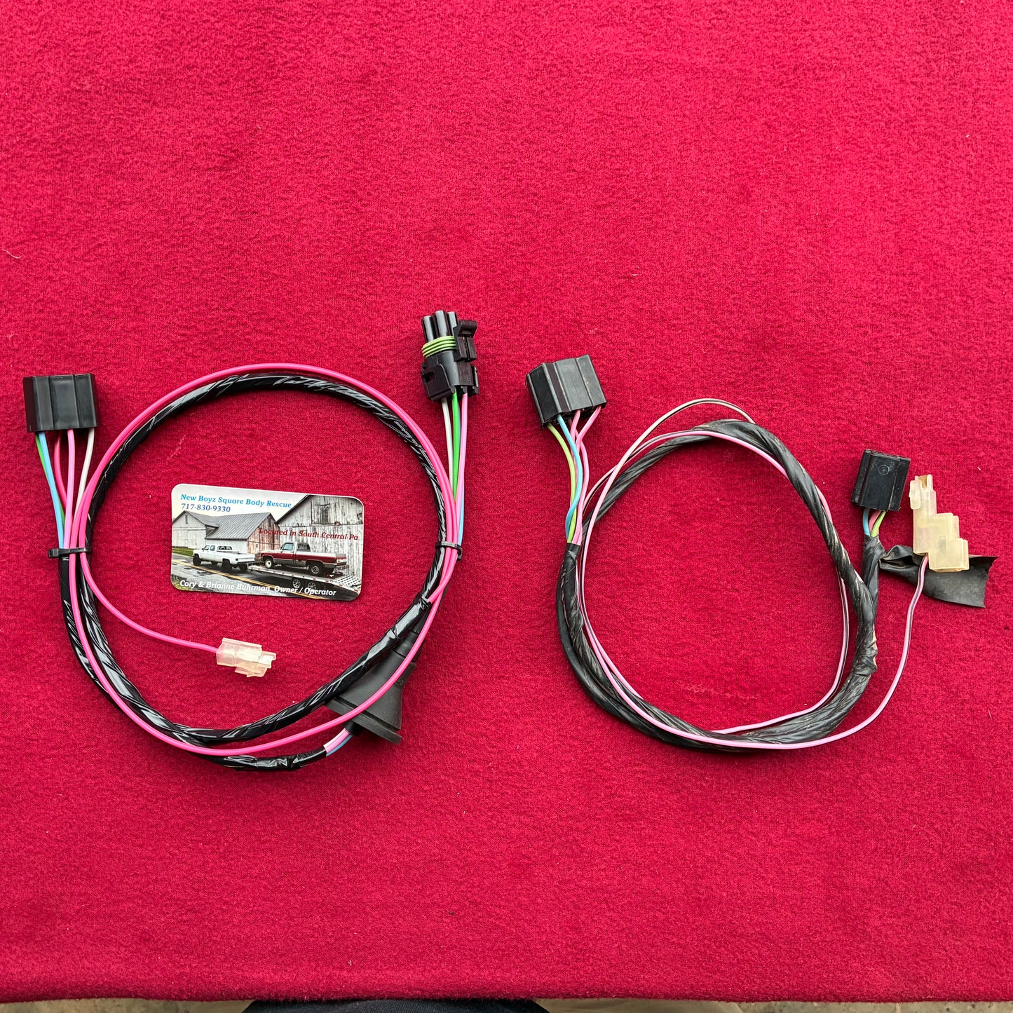 1: Harness, Dual Tank Switch Harness (Cab Side) 1979 - 1980 Manufactured Custom 1st Design
