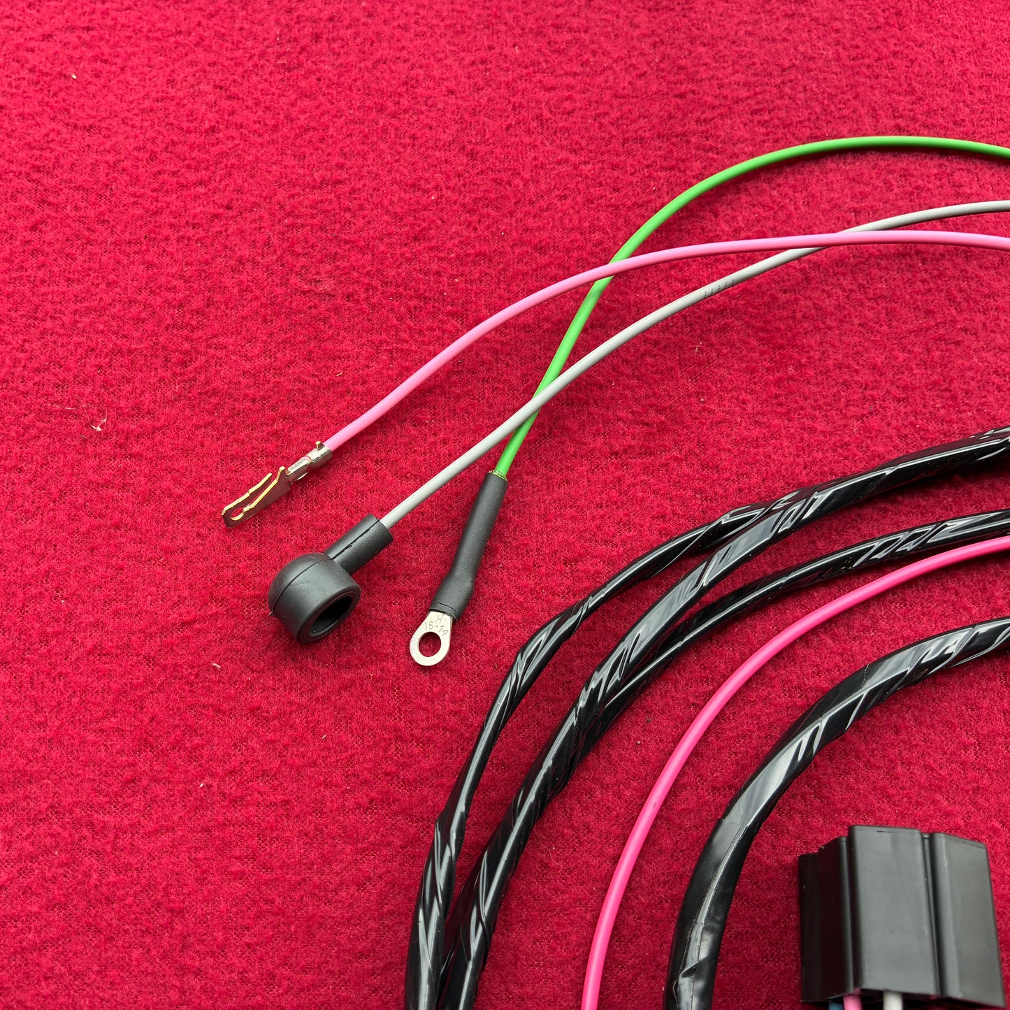 1: Harness, Dual Tank Harness Regular Cab 1979 - 1980 Single Post New Manufactured 1st Design Weather Pack Connector & Direct Bulkhead