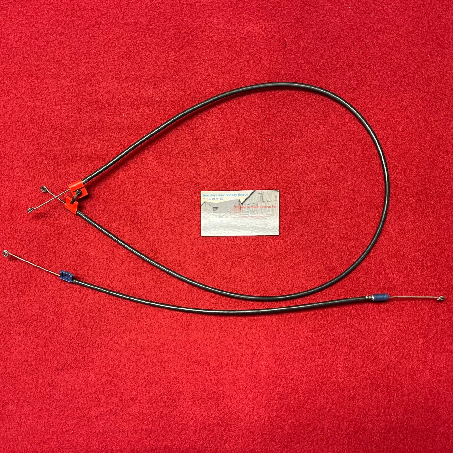 Cables, Heater Control Cables Non Air Conditioning (1983-1991)