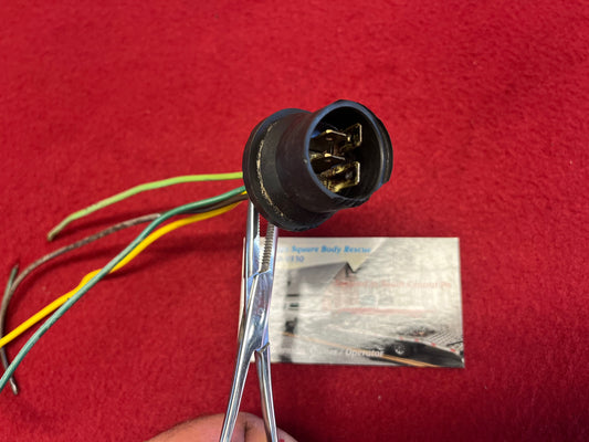Pigtail, Taillight Harness Pigtail 4 Terminal Blade Design