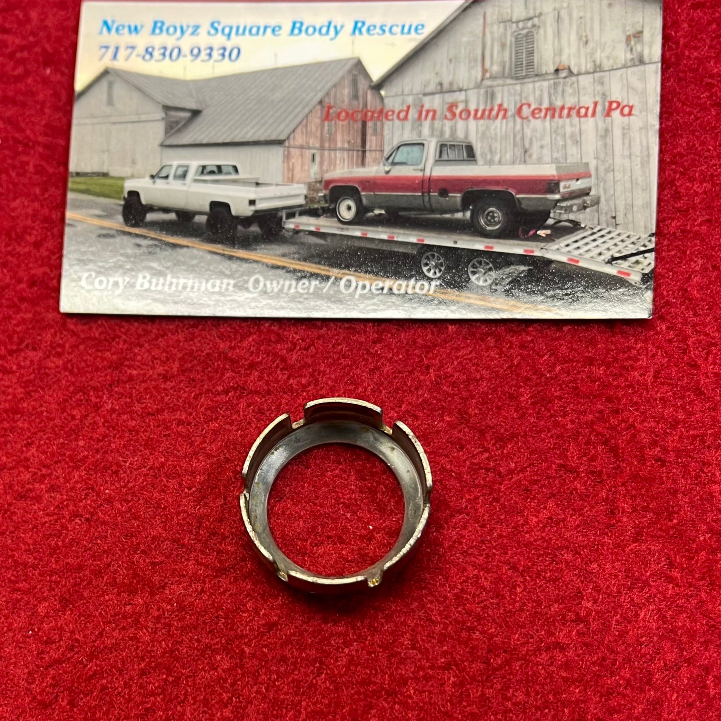 Seat, Upper Bearing Inner Race Seat Tilt Columns