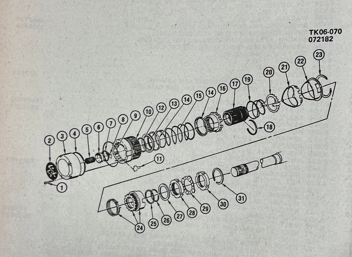 Seal, Lock Housing Ring Seal K1,2 & V1,2 (Auto Hub) Part# 14038036
