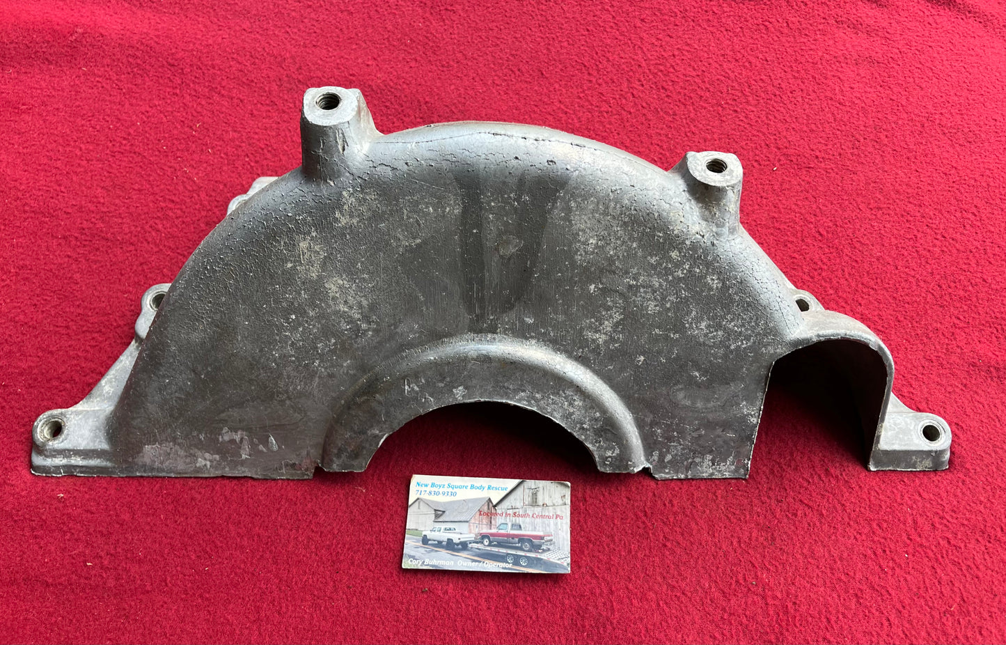 Cover, Torque Converter Cover Aluminum K Series (SBC) (SAE Hole Size) Part# 468269