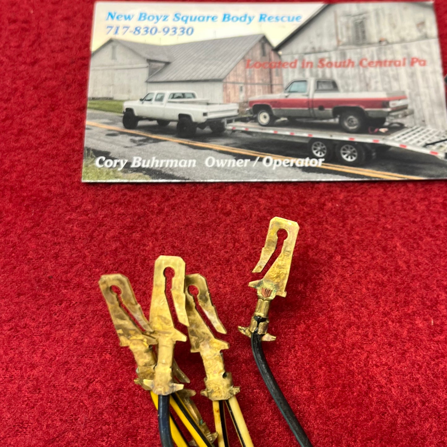 Lead, Windshield Wiper Switch 1978-1984 (Pigtail)