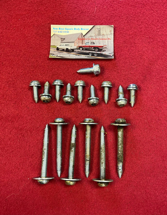 Bolt Kit, Topper Bolt Kit T40 Tamper Proof (Blazer / Jimmy) (Later Design)