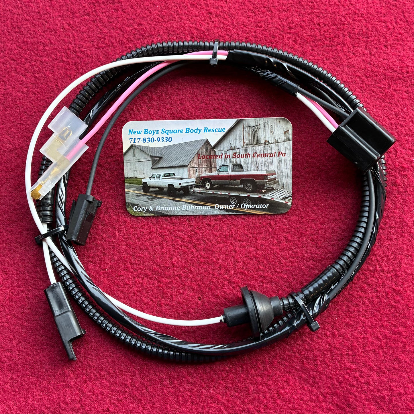 Harness, Tachometer Harness 1987 - 1991 Replica Manufactured