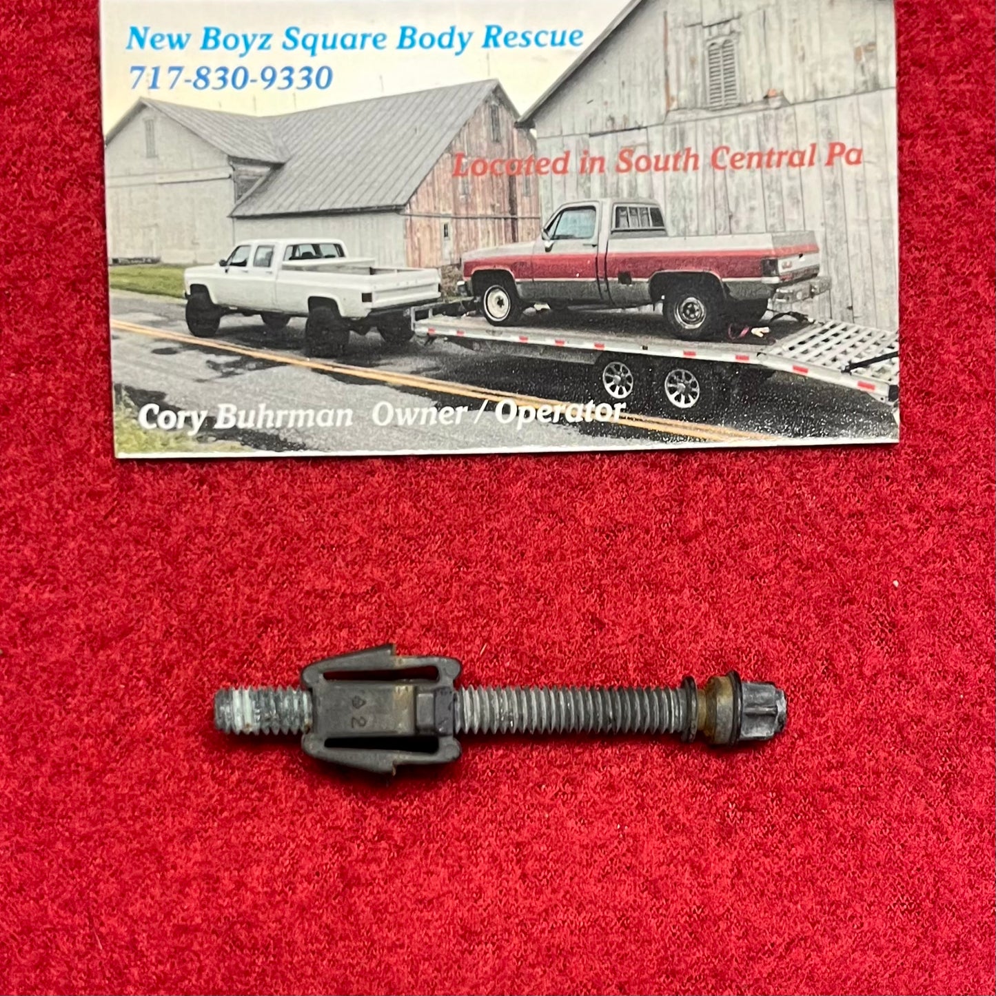 Bolt, Headlight Aim Bolt 1989 - 1991 Used Part# 15649136 (Headlight Adjuster) (Inverted Torx Head)