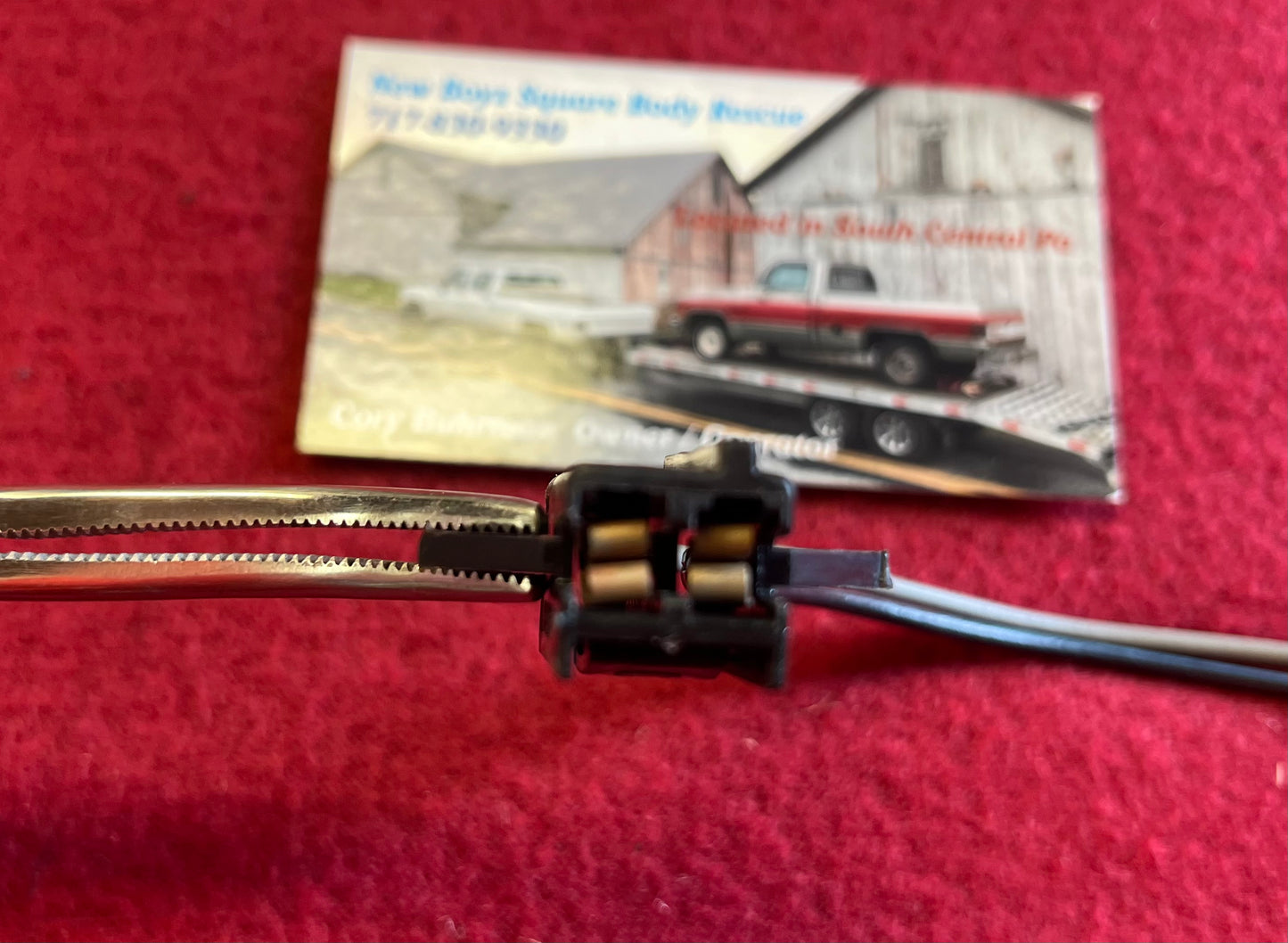 Pigtail, Windshield Wiper Motor Park Pigtail 1978-1991