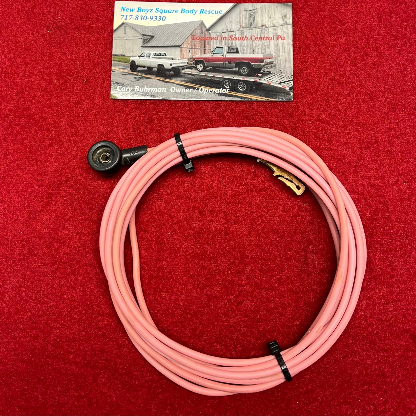 Lead U, Fuel Sending Unit Wire (Drivers Side)