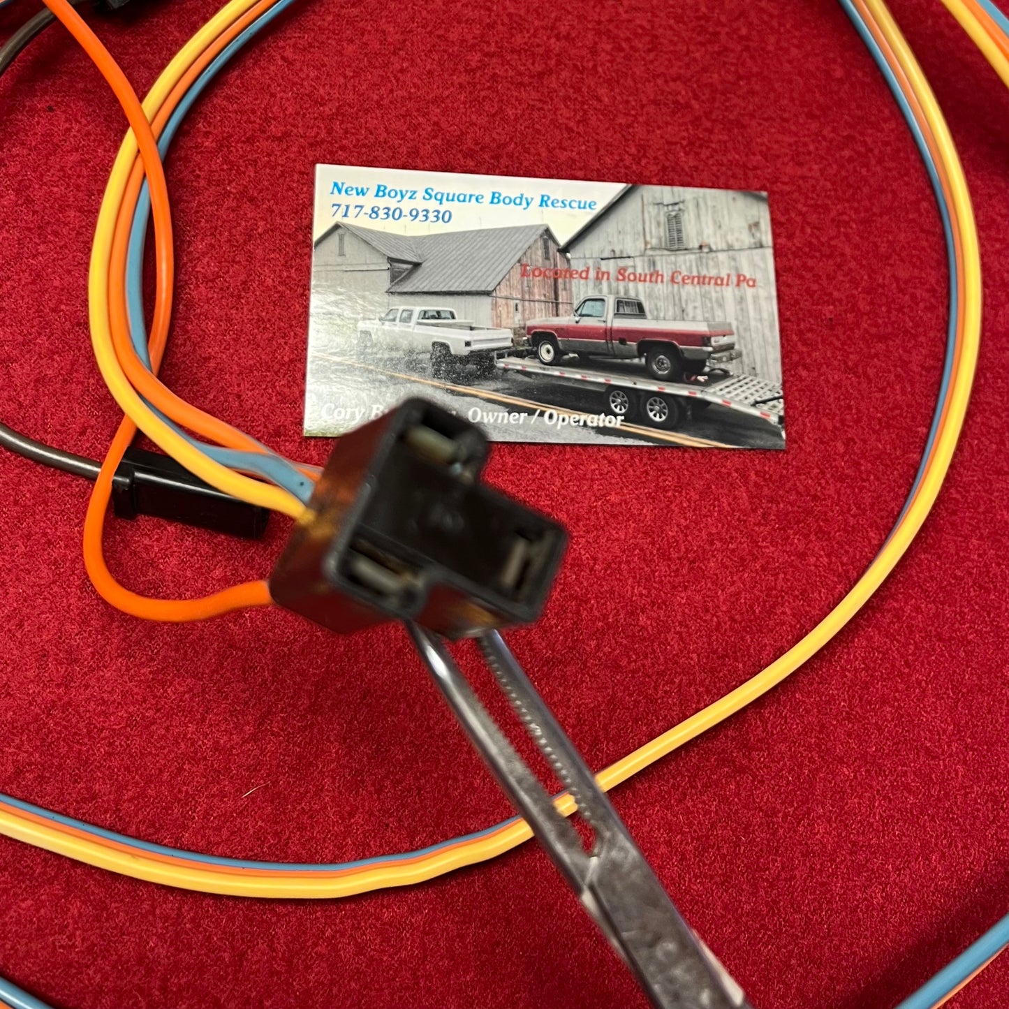 Harness, Blower Motor / Heater Switch Harness Non Air Conditioning 1983 - 1986 (Reconditioned)