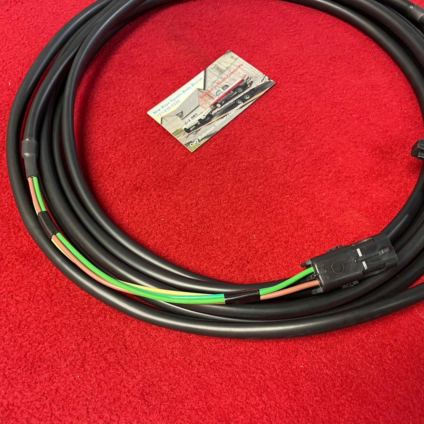 Harness, Intermediate Taillight Harness Long Bed 1985 - 1986