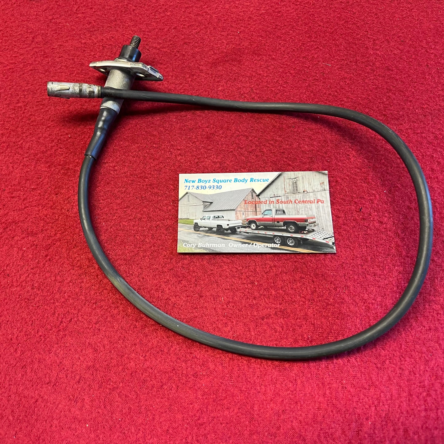 Cable, Radio Antenna Cable (Base) 1988-1991 Part# 15562310 (Fender Mounted)
