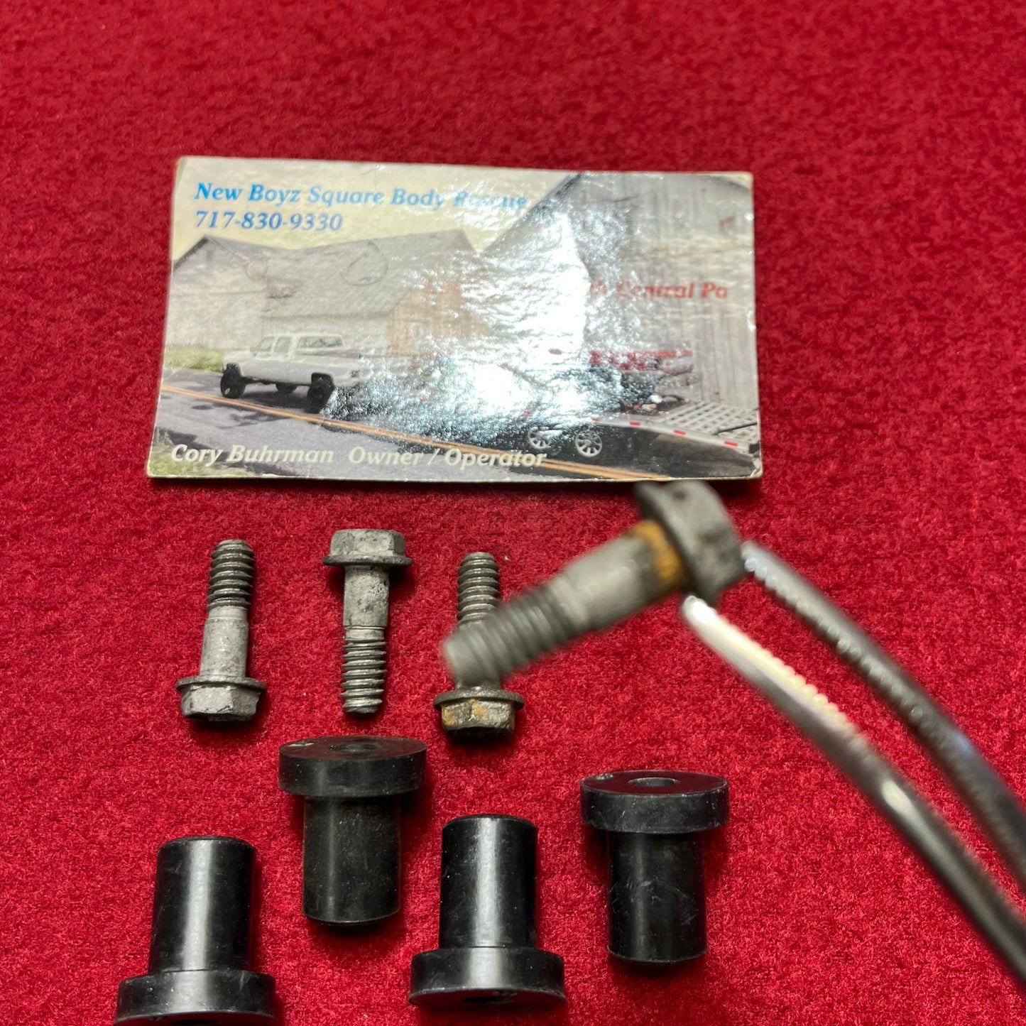 Condenser Mount Kit, Roundeye Condenser Mount Kit 1973-1980 Part# 3903536 & 3903539