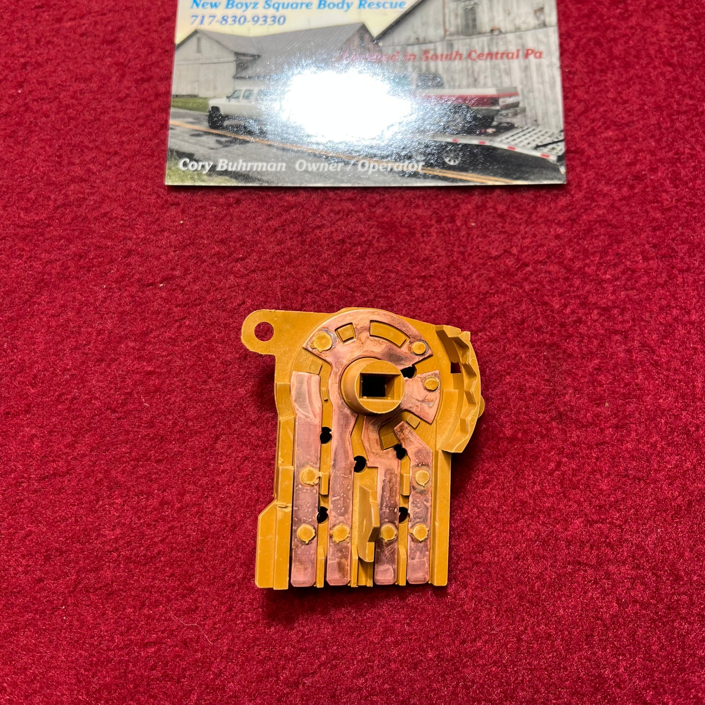 Switch Part, Blower Fan Switch Mount Circuit 1984 - 1991