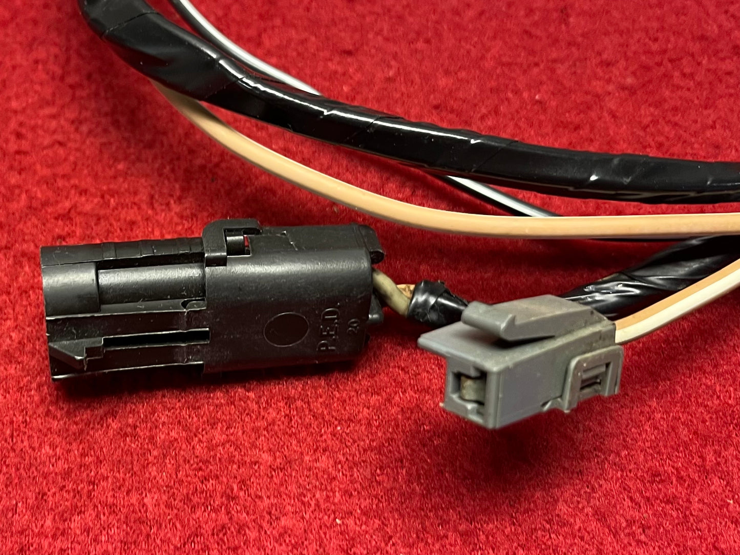 4: Harness, Dual Tank Switch Side Harness  (Cab Side) 1987 - 1991 4th Design (Reconditioned)